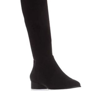 DKNY Tyra Pointed Toe Over Knee Fashion Boots